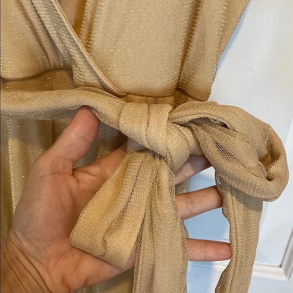 Torrid Gold Mini Dress - Picture 5 of 13